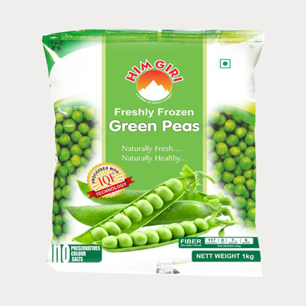 Frozen peas suppliers in india